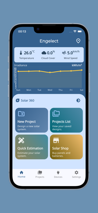 Engelect - Solar Power Sizer Screenshot 3 of 9