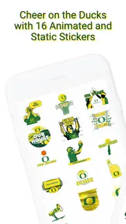oregon ducks sticker pack 2024 iphone images 2