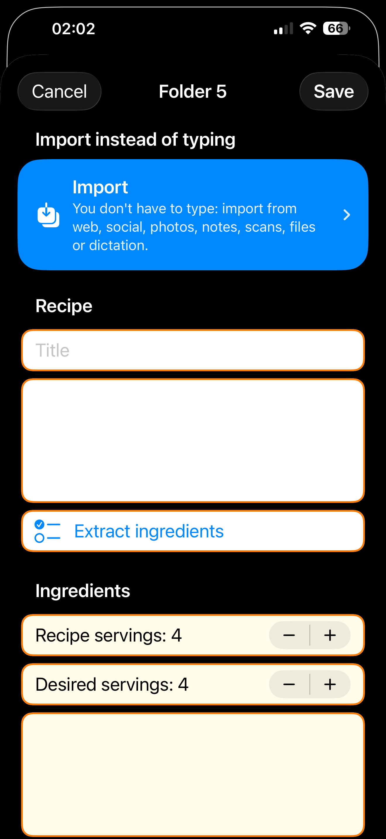 EasyRecipes screenshot 4