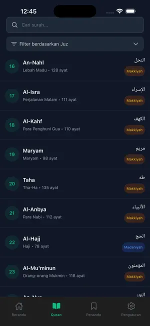 Qurza: Al-Qur’an & Translation screenshot 2