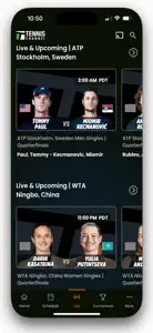 Tennis Channel screenshot #2 for iPhone