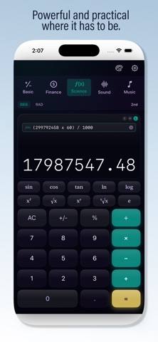 Rhythmetic Pro Calculator Screenshot 2 of 6