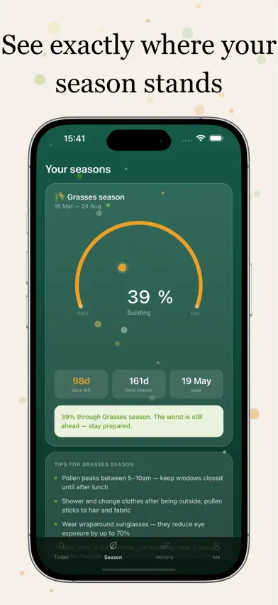 PollenPal - Hay Fever Tracker screenshot 2