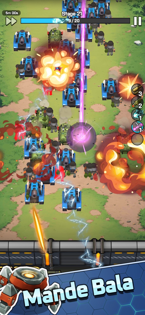 Modern Command Mayhem TD iOS Mod IPA screenshot 1 - iOS game interface
