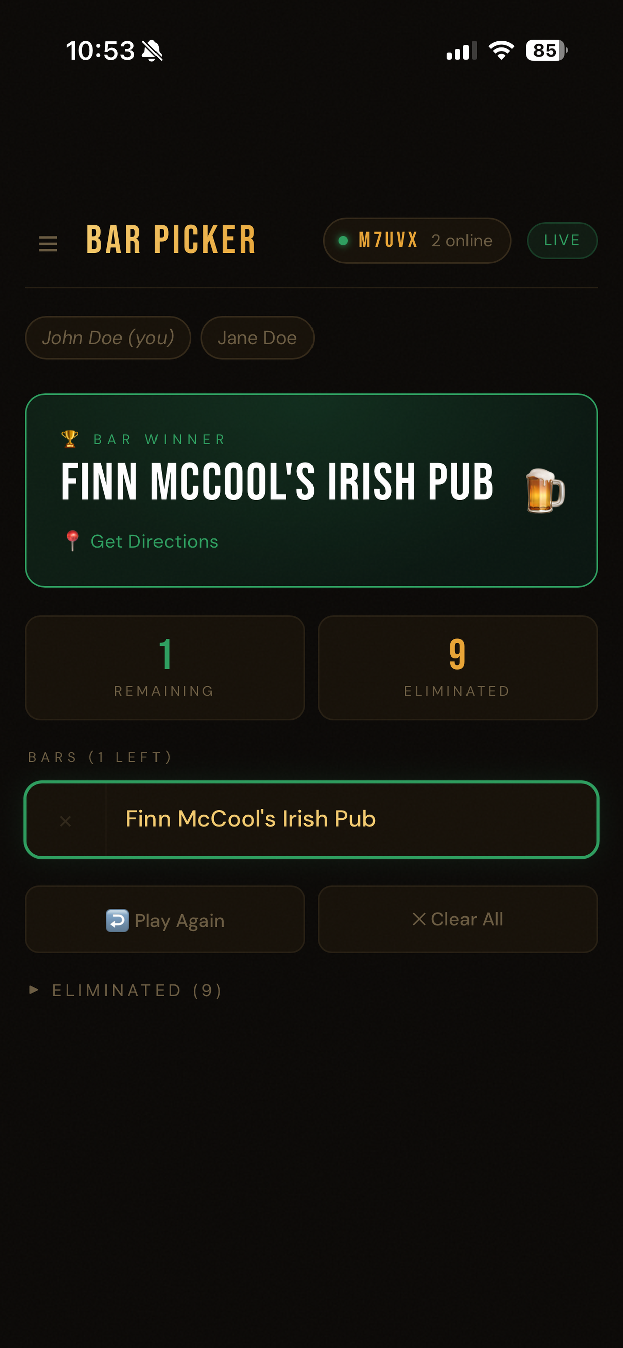 Bar Picker screenshot 5