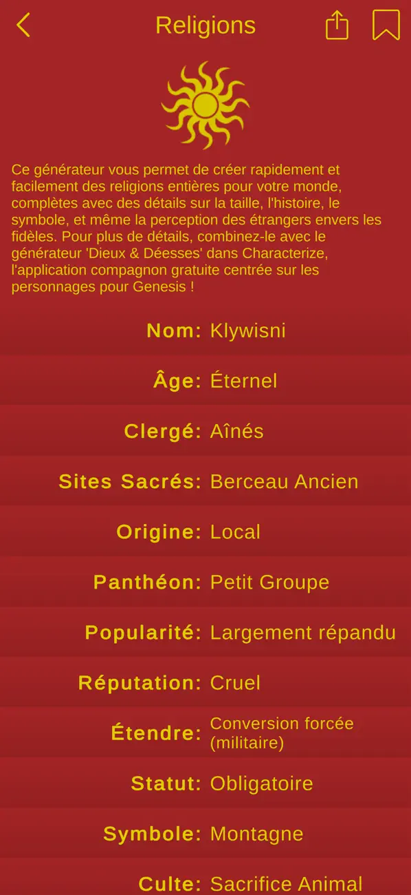Screenshot #2 pour Génésis - Création d'Univers