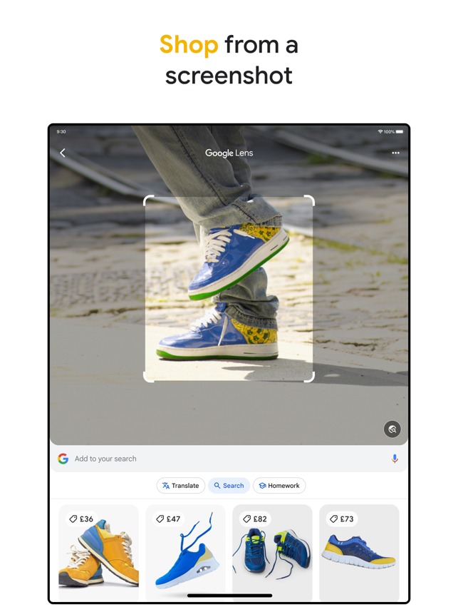 ‎Google - More ways to search Screenshot