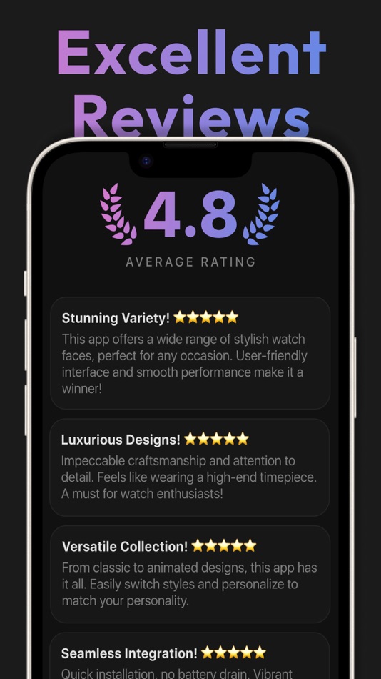 #2. Live Watch Faces Gallery : AI (iOS) De: Aniket Vaddoriya