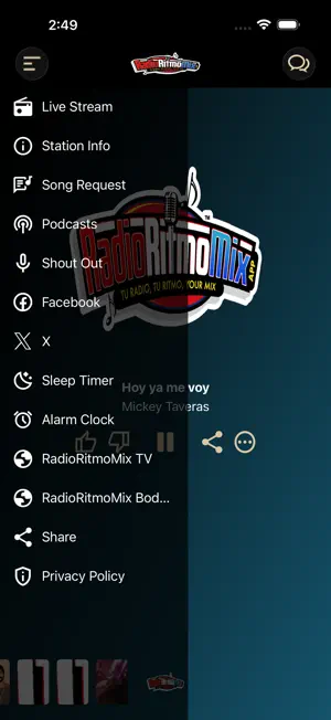 RadioRitmoMix screenshot 2