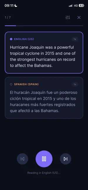 Bilingual Reader Pro screenshot 4