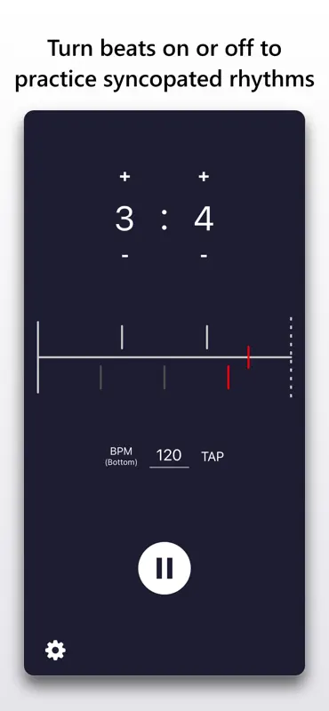 Polyrhythm - Poly Metronome screenshot 3 of 4