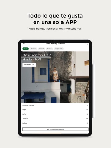 El Corte Inglés iPad screenshot 2