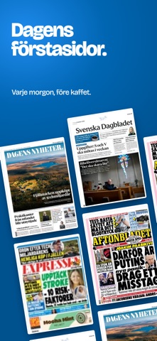 Sverige Tidningar - Rubriker iPhone screenshot