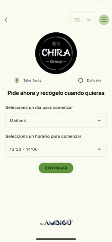 Chirashi Group iPhone screenshot