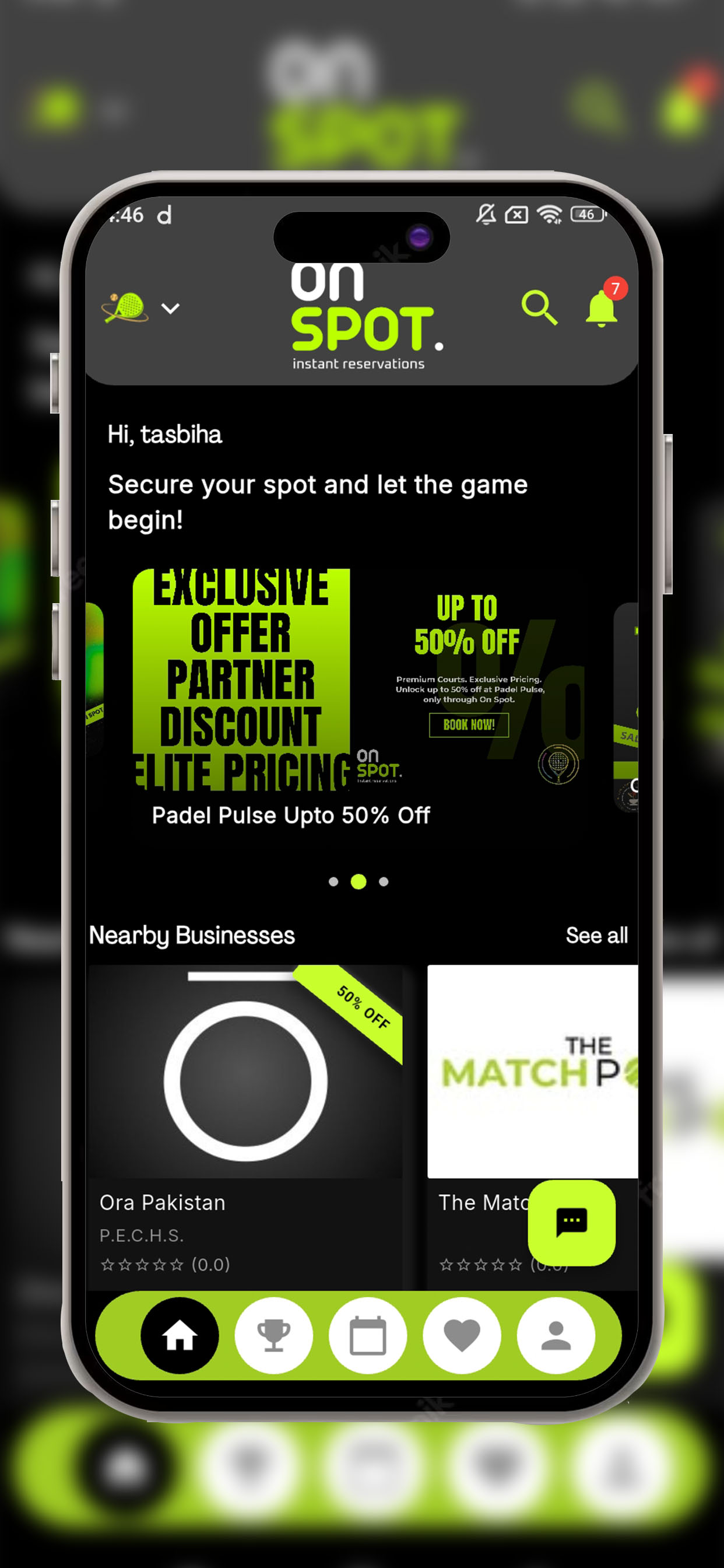 On Spot: Sports Booking App