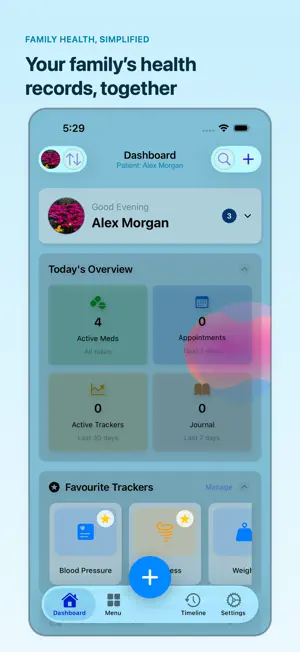 Health Tracker: Family Records screenshot 1