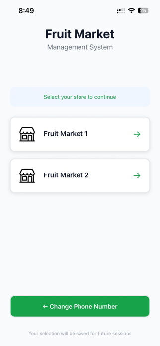 Fruit Market App Screenshot 2 of 8