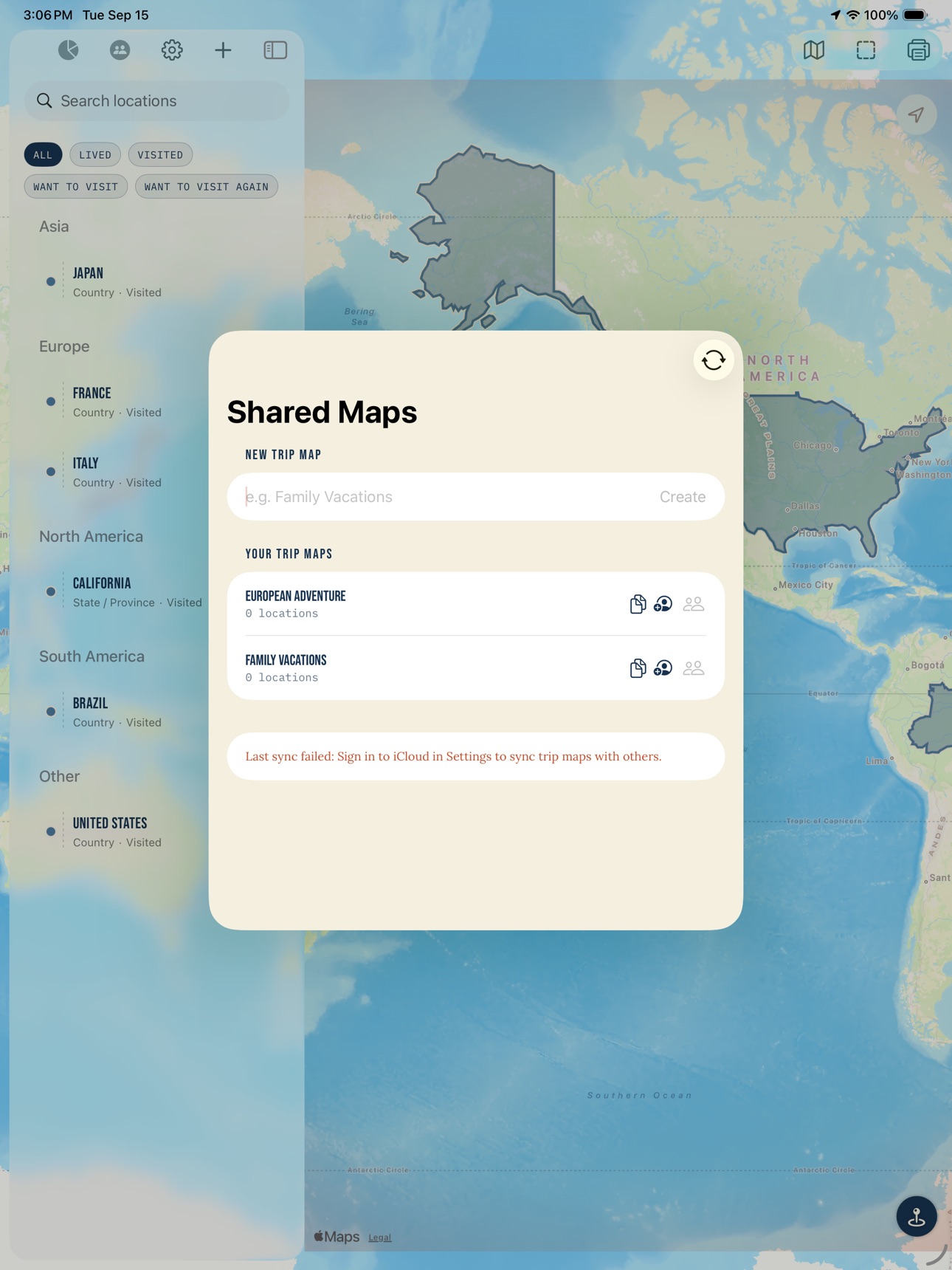 Screenshot 8 of Passport Stamps – Travel Map