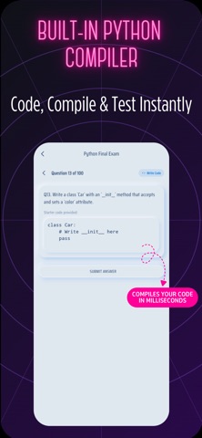 ChewCode: Learn Python Coding iPhone screenshot