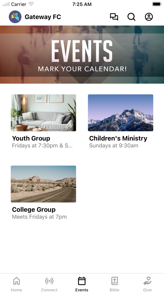 #3. Gateway Friends (iOS) 由: EVANGELICAL FRIENDS CHURCH SOUTHWEST