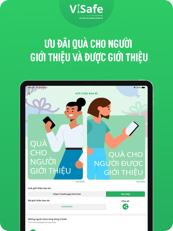 Screenshot #6 pour ViSafe - Thuê tài xế lái xe hộ