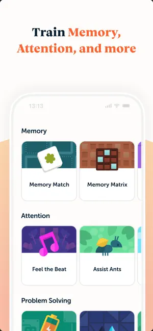 Lumosity: Brain Training Games iPhone screenshot 2