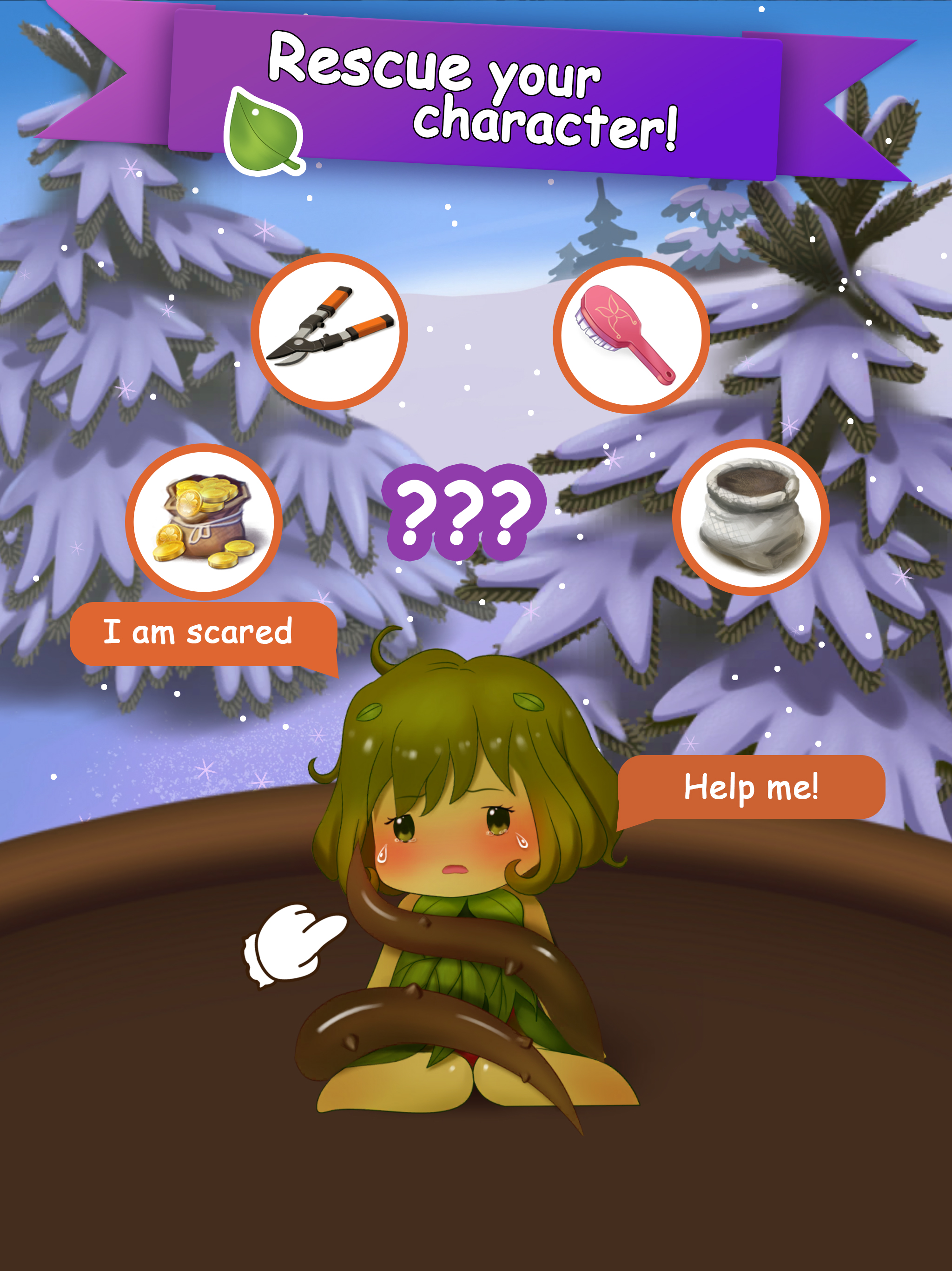Flowergotchi pocket plant girl