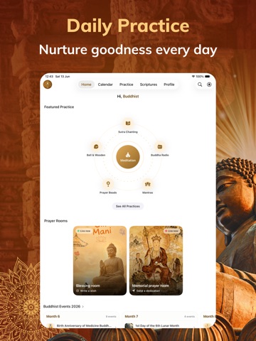 Om Mani – Global Buddhism iPad screenshot 3