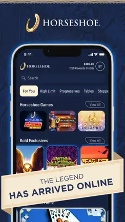 Horseshoe Online Casino iPhone image 1