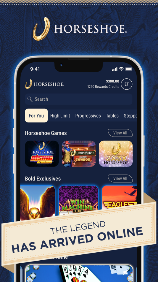 #1. Horseshoe Online Casino (iOS) 来自: Computerized Bookmaking Systems, Inc.