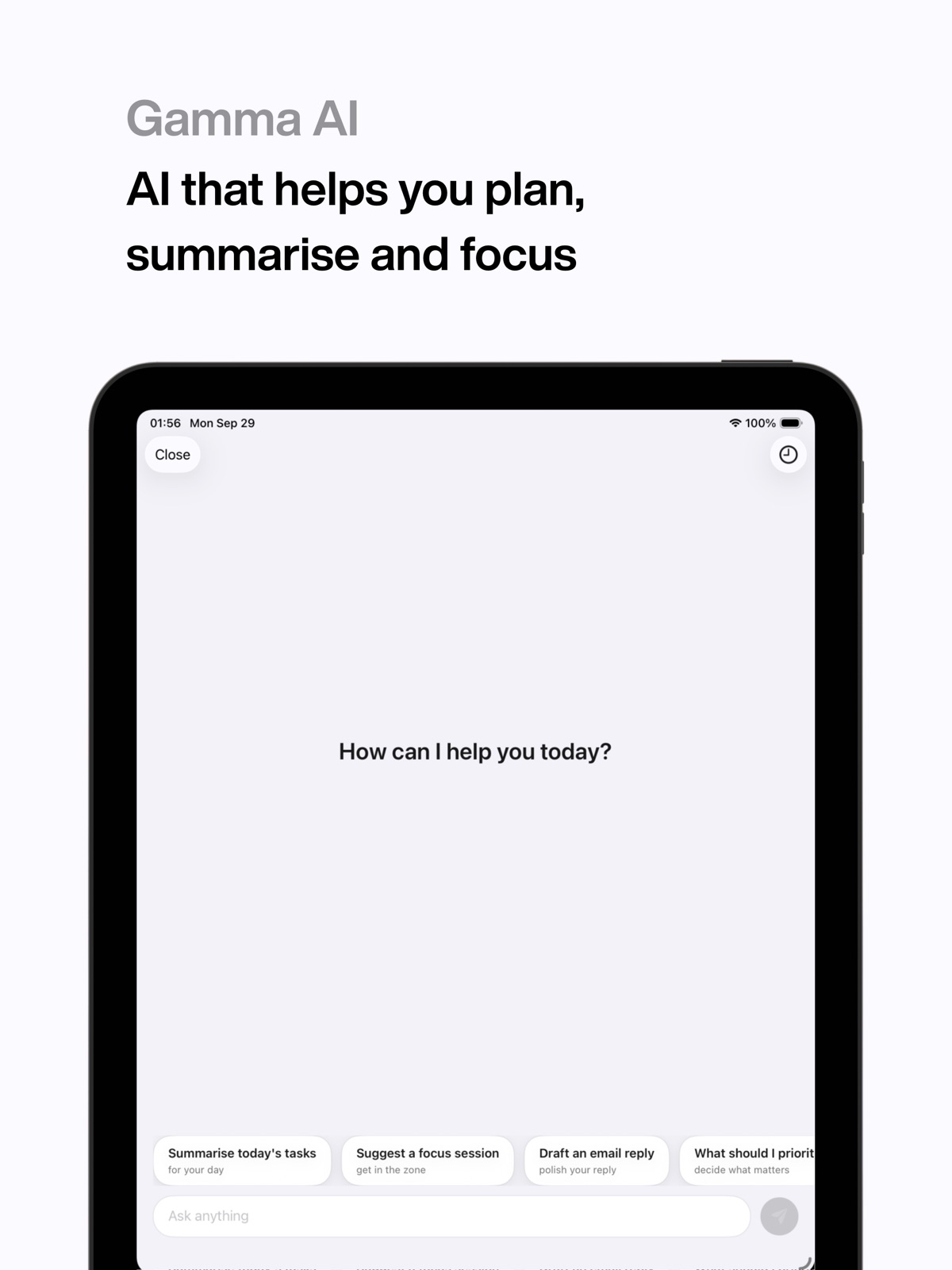 Gamma AI: The Productivity Hub ipad screenshot 3