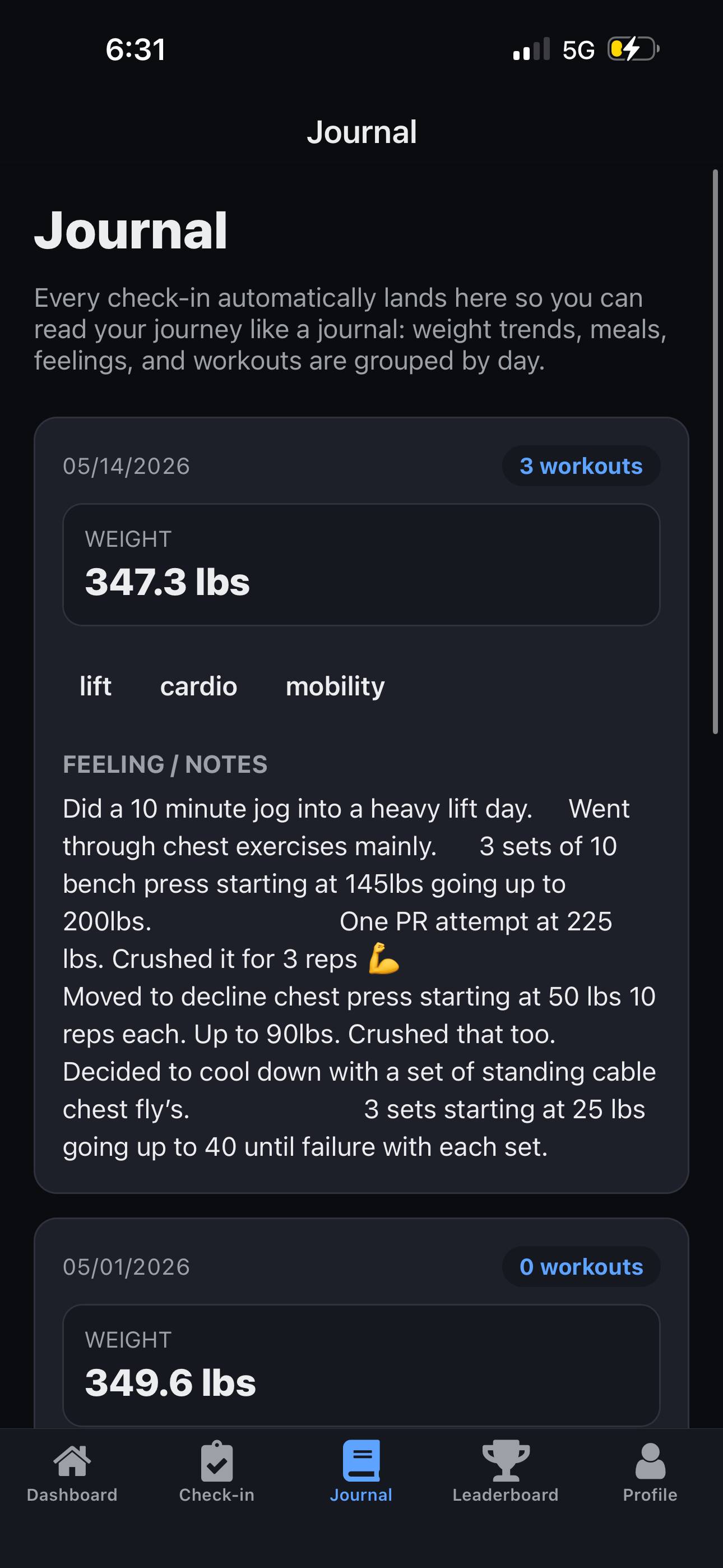 Weightlss screenshot 5