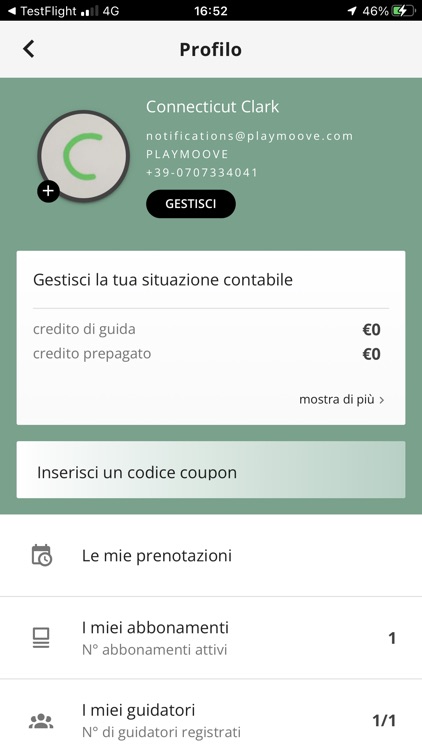 Pasini Car Sharing