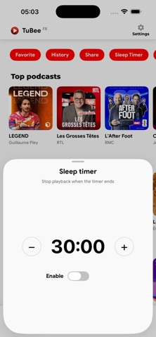 TuBee: Podcast iPhone screenshot 5