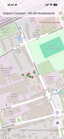 Dolphin Connect WLAN screenshot