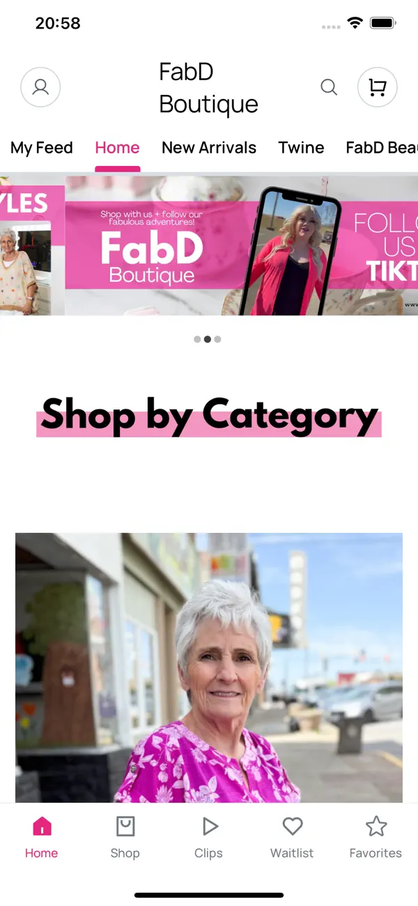 Screenshot #1 pour FabD Boutique