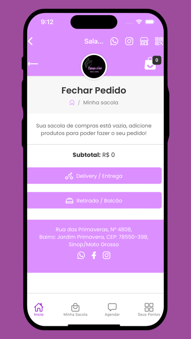 Salão Espaço D'las Screenshot