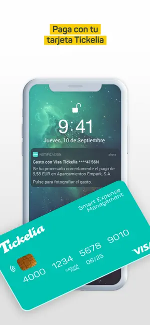 Tickelia - Notas de gastos iPhone screenshot 5