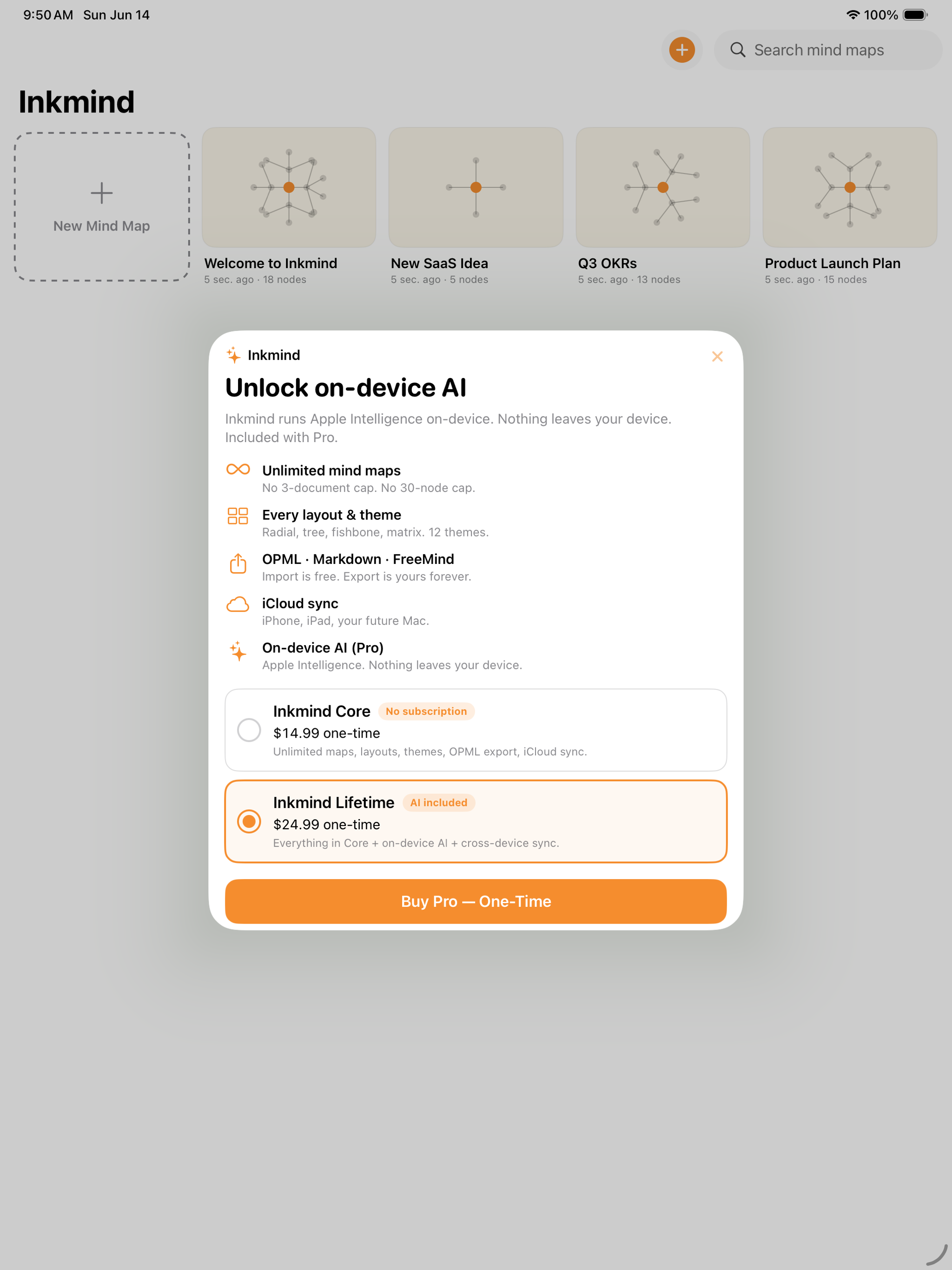 Inkmind mindmap screenshot 10