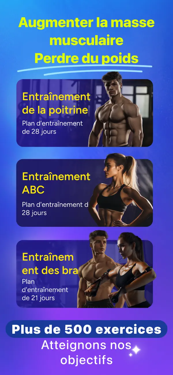 Screenshot #1 pour HomeFit – Exos Maison