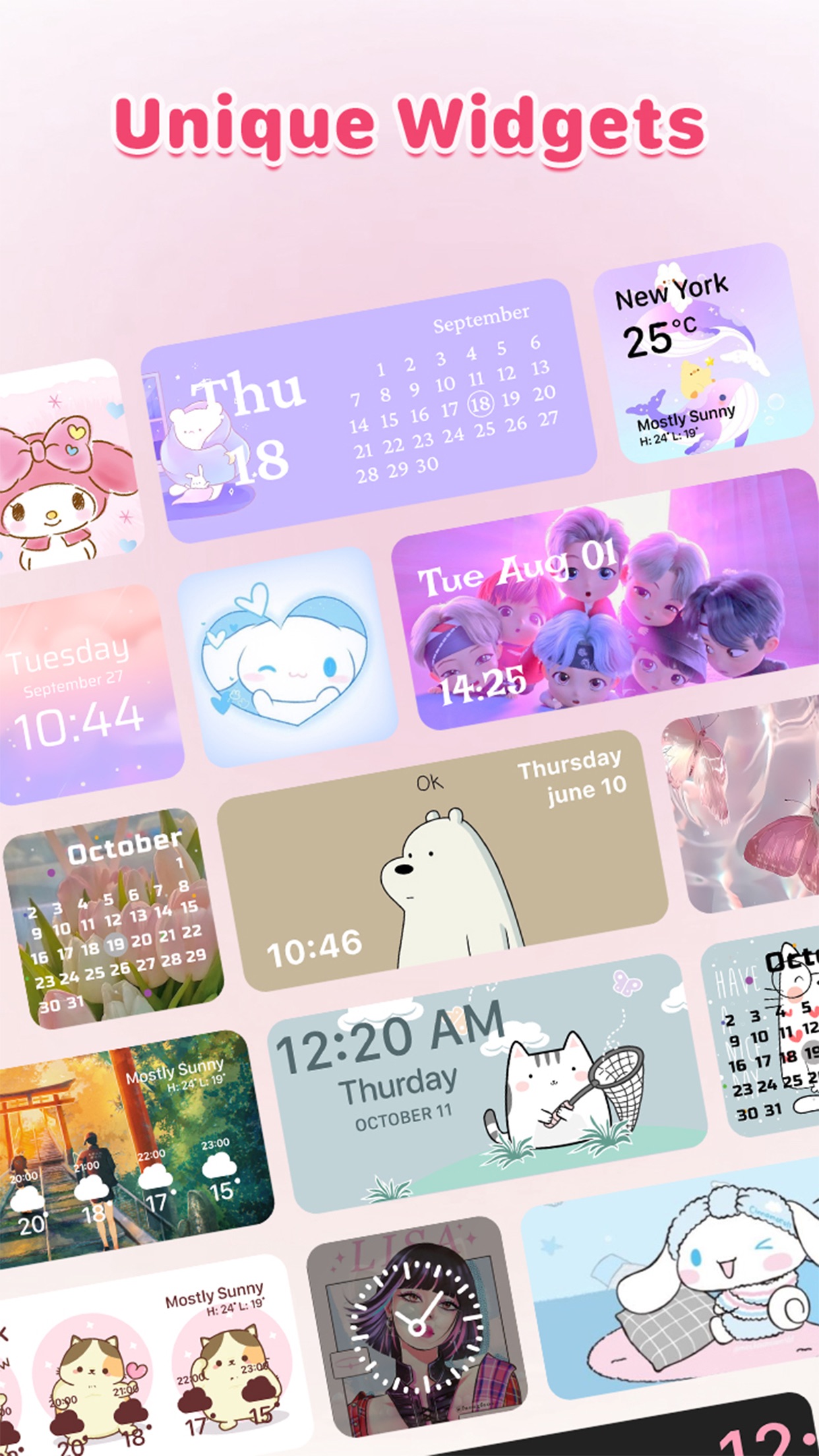 Themie: Icon themes & Widget screenshot 4