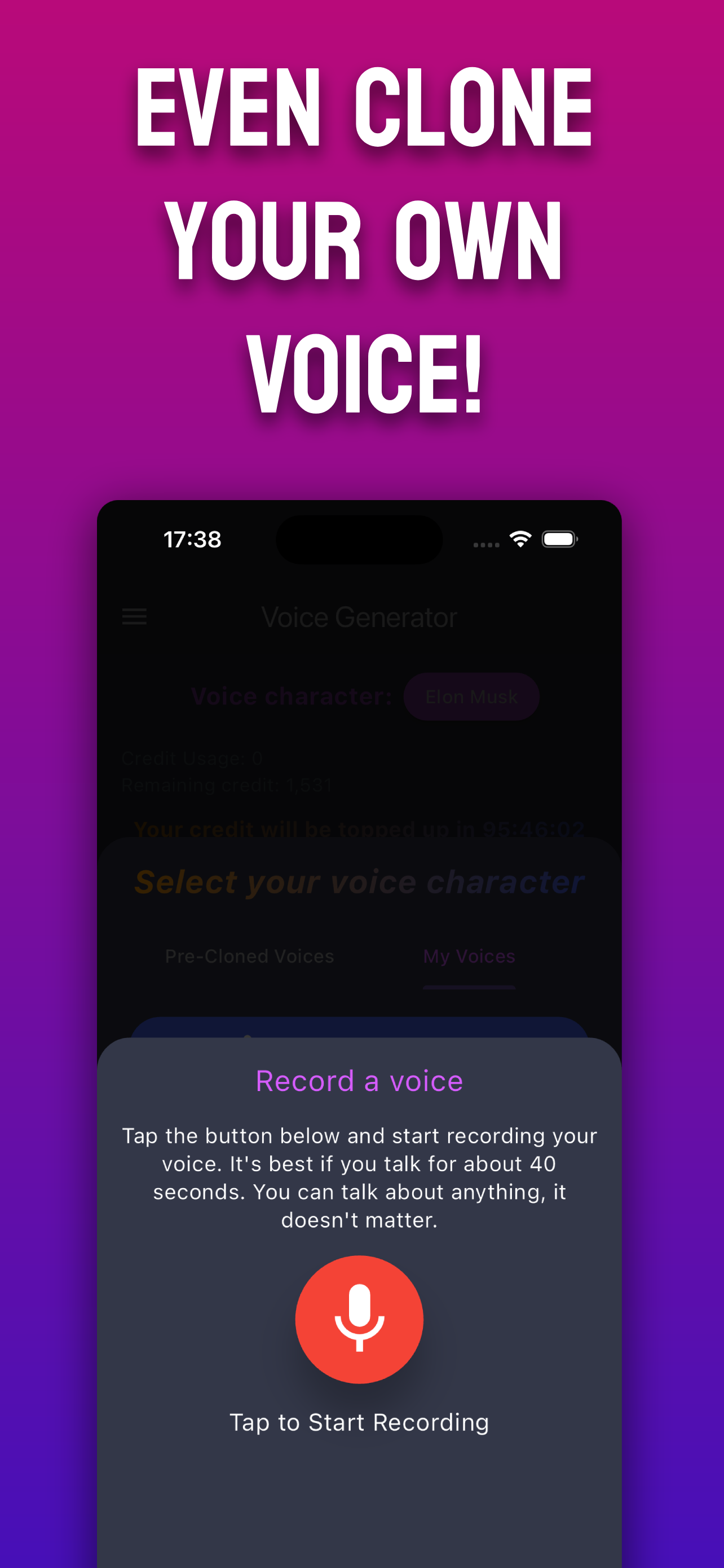 AI Voice Generator - SEDA