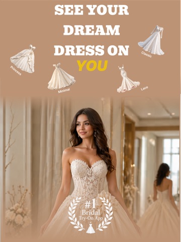 MyBridal: Wedding Dress TryOn iPad screenshot