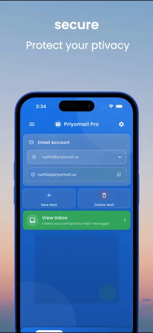 Temp Mail by Priyo Mail screenshot 3