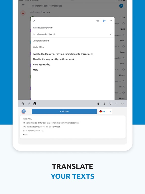 Scribens - Correcteur iPad screenshot 3 - Utilities app
