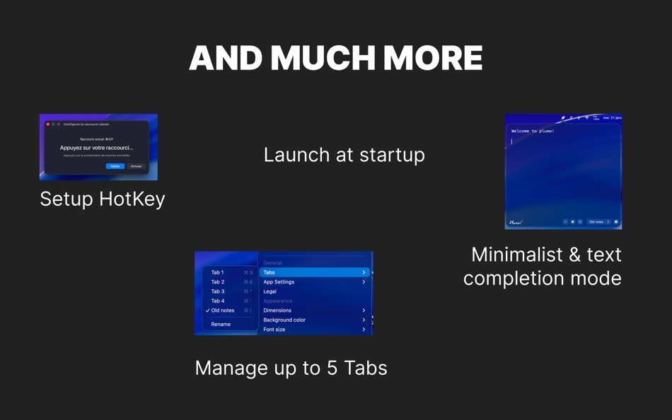 #4. Plume - Light Menubar Note (macOS) Tekijänä: CREACH Agency