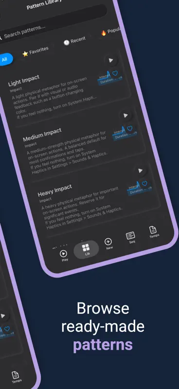 Haptics Explorer screenshot 2 of 5