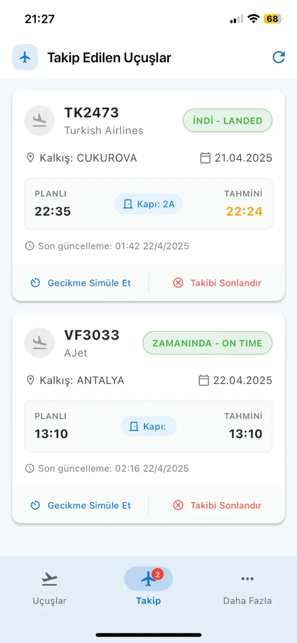 Screenshot #3 pour HavaLimanı