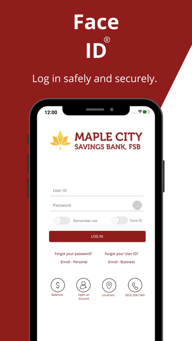 Maple City Savings Mobile Screenshot