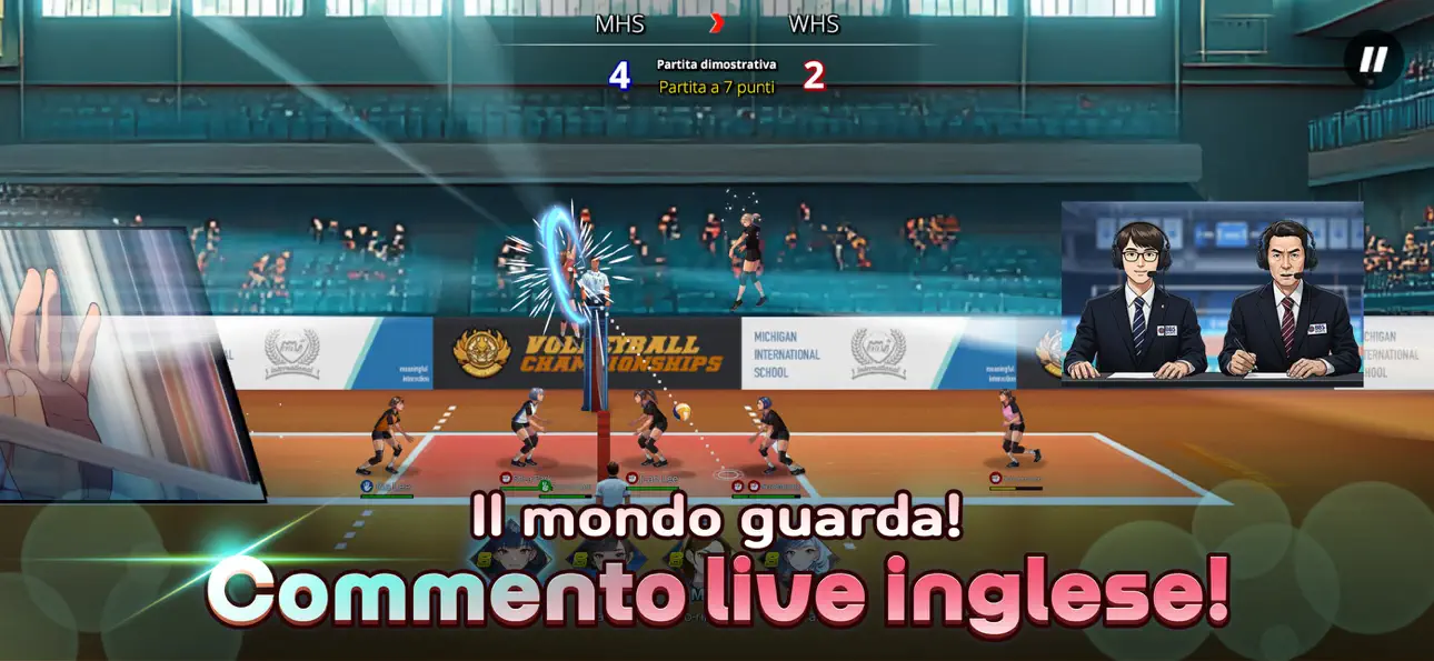 Volley Girls: Volleyball SPIKE Hack screenshot 2 - iOS game interface
